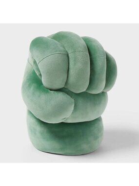Pillowfort Marvel Hulk Fist Kid's Decorative Throw Pillow Marvel Green Plush